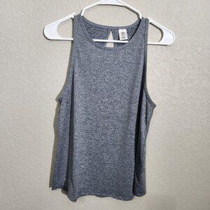 Senita Athletics Gray Racerback Tank Top M Stretchy Lightweight
